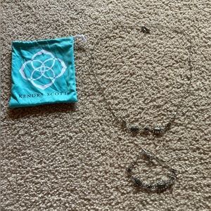 Kendra Scott Necklace and Bracelet Set